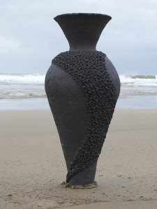ceramic basalt vessel by McCall Gilfillan Artist Northern Ireland